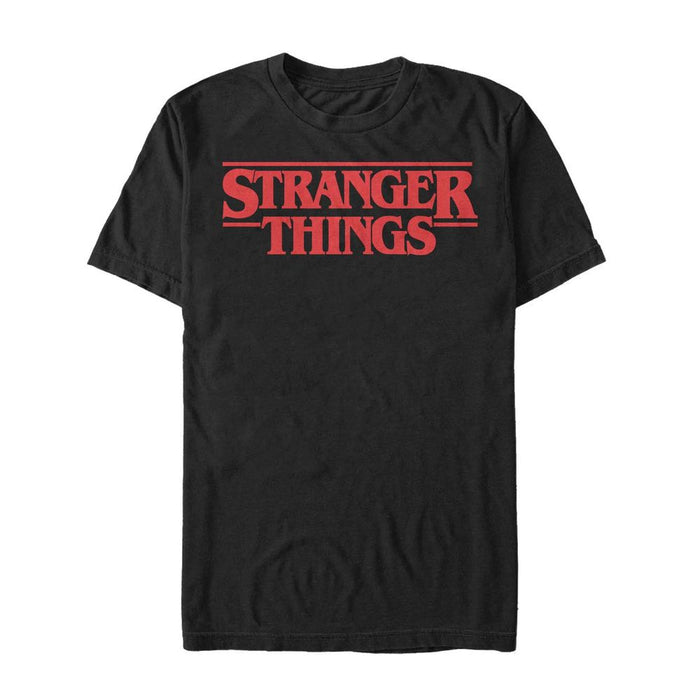 Stranger Things - Red Logo - T-paita
