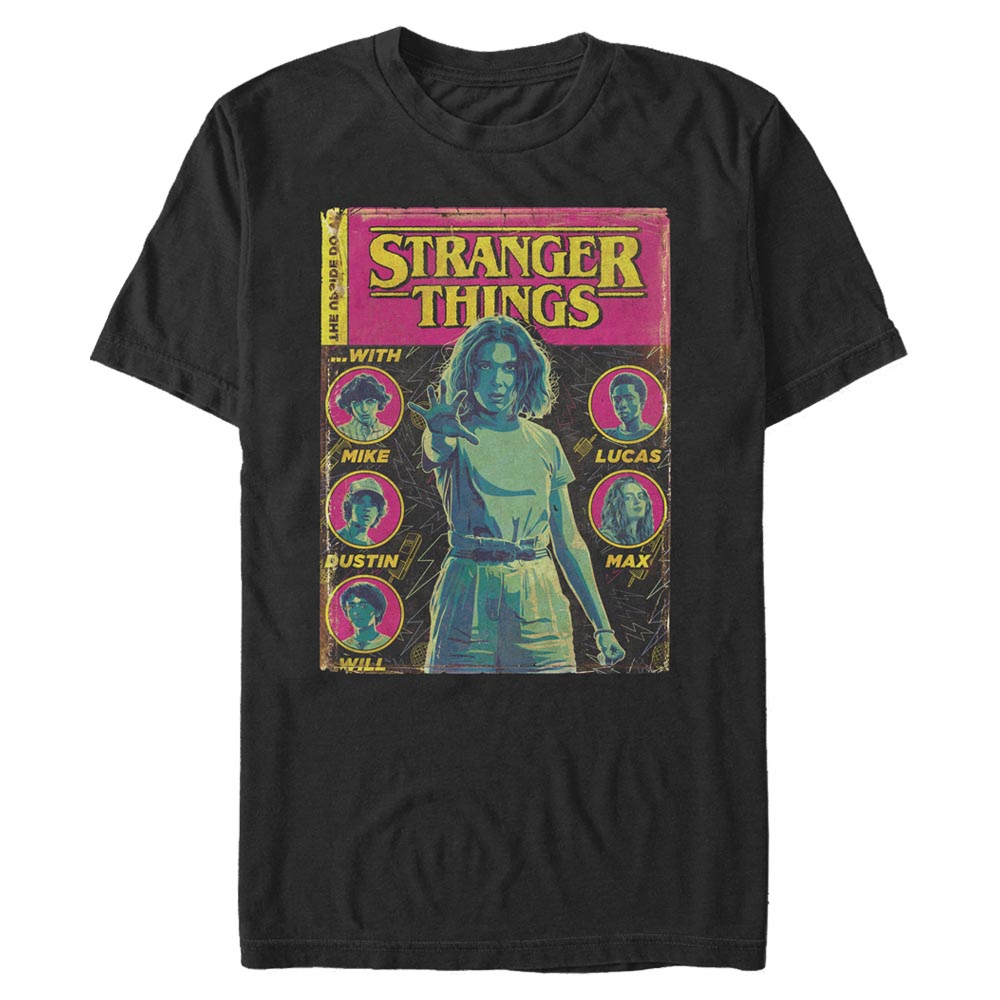 Stranger Things - Comic Cover - T-paita