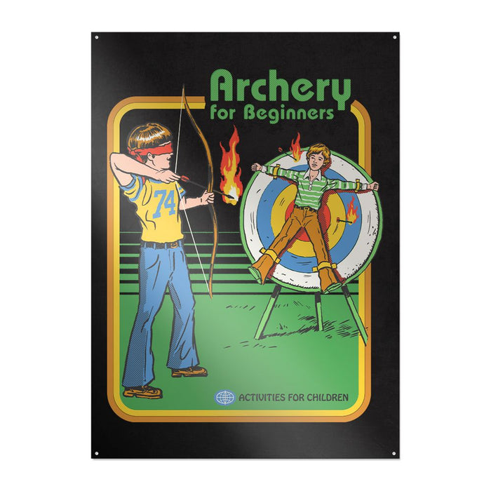 Steven Rhodes - Archery for Beginners - Metallikyltti