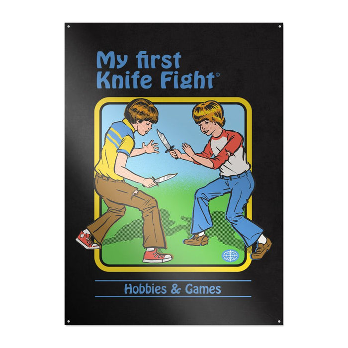 Steven Rhodes - My First Knife Fight - Metallikyltti