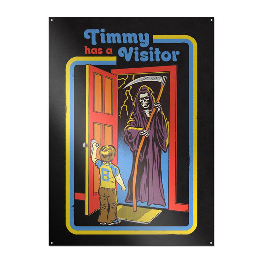 Steven Rhodes - Timmy Has A Visitor - Metallikyltti