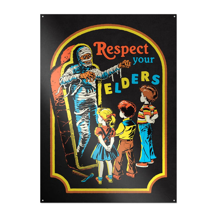 Steven Rhodes - Respect Your Elders - Metallikyltti