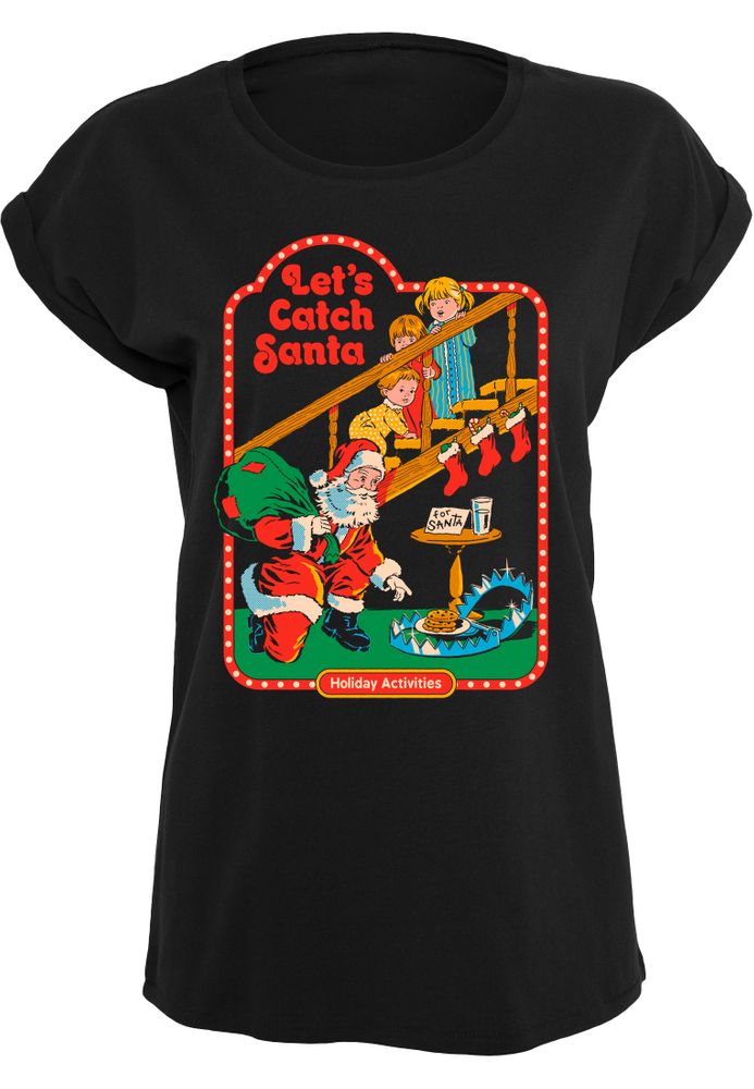 Steven Rhodes - Let's Catch Santa - Naisten T-paita