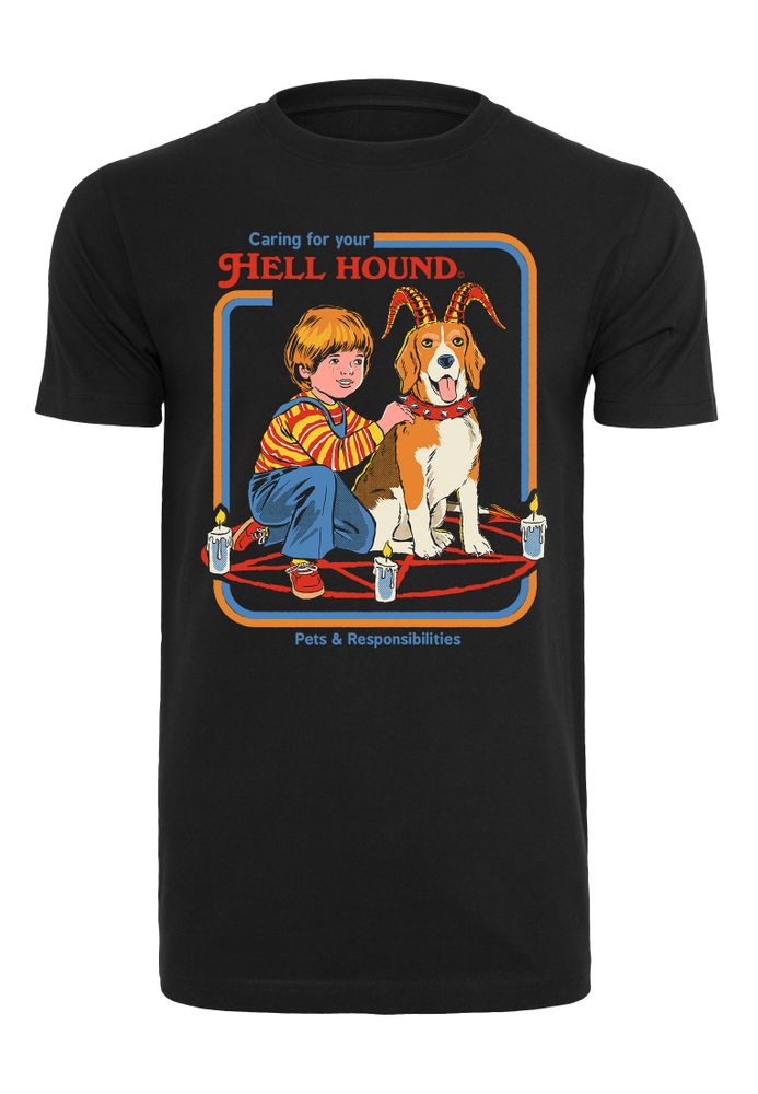 Steven Rhodes - Caring for your hell hound - T-paita