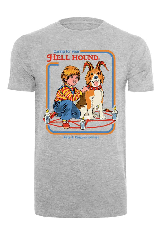 Steven Rhodes - Caring for your hell hound - T-paita