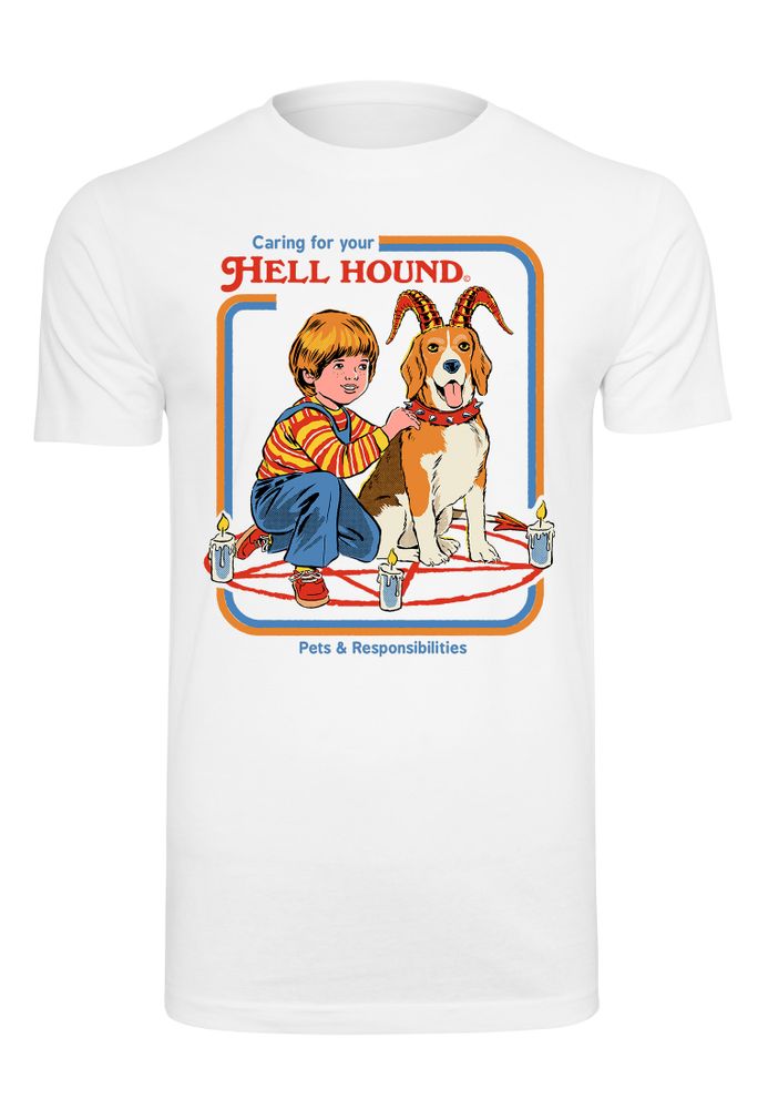 Steven Rhodes - Caring for your hell hound - T-paita