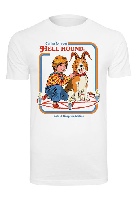 Steven Rhodes - Caring for your hell hound - T-paita