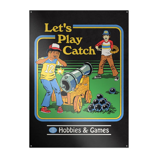 Steven Rhodes - Let’s Play Catch - Metallikyltti