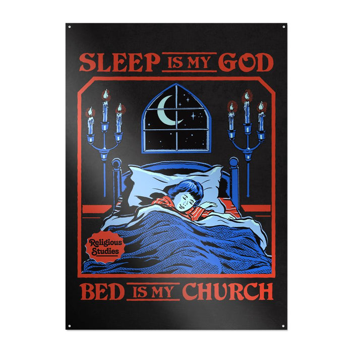 Steven Rhodes - Sleep Is My God - Metallikyltti