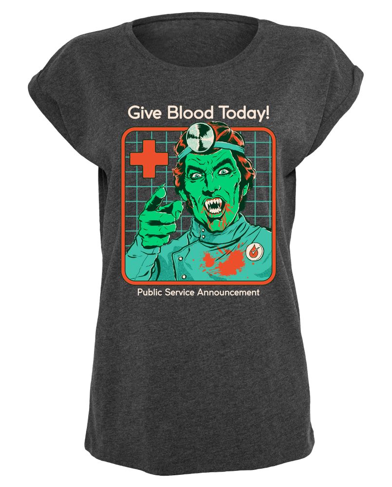 Steven Rhodes - Give Blood Today - Naisten T-paita