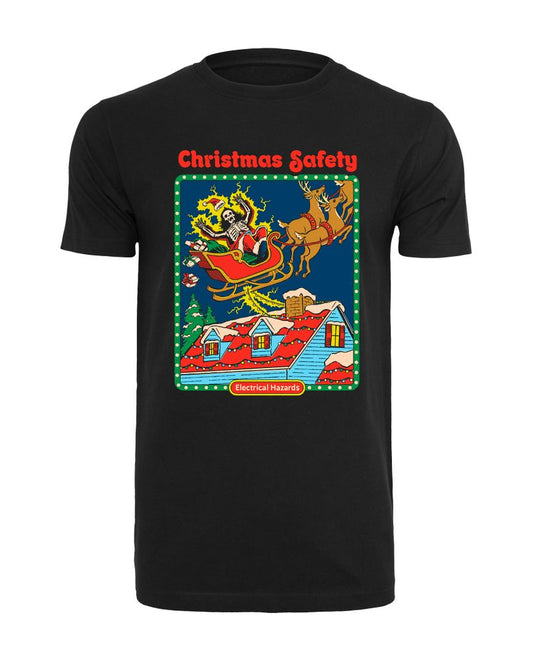 Steven Rhodes - Christmas Safety - T-paita