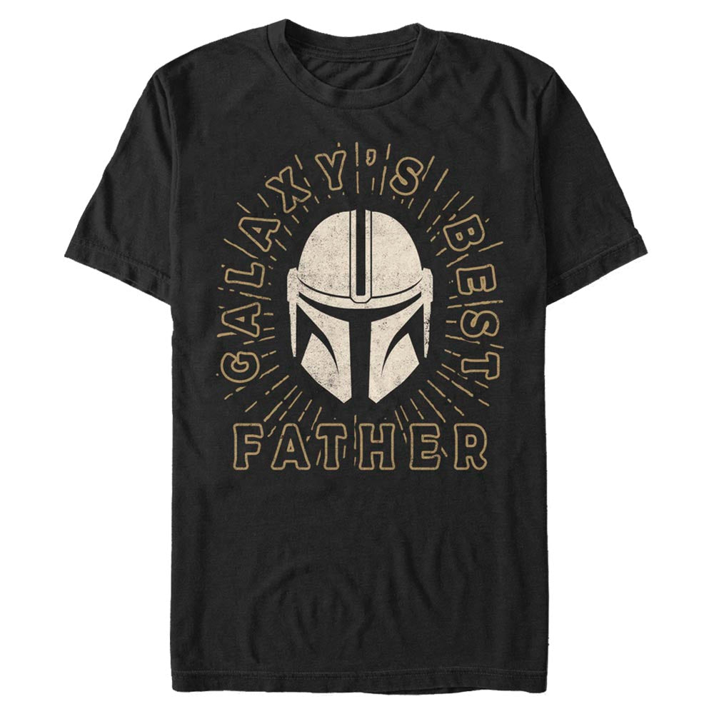 Star Wars: The Mandalorian - Mando Dad Helmet - T-paita