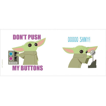 Star Wars: The Mandalorian - Baby Yoda Buttons - Muki