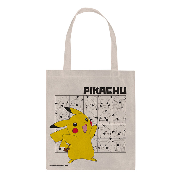 Pokémon - Pikachu Faces - Kangaskassi (olkalaukku)