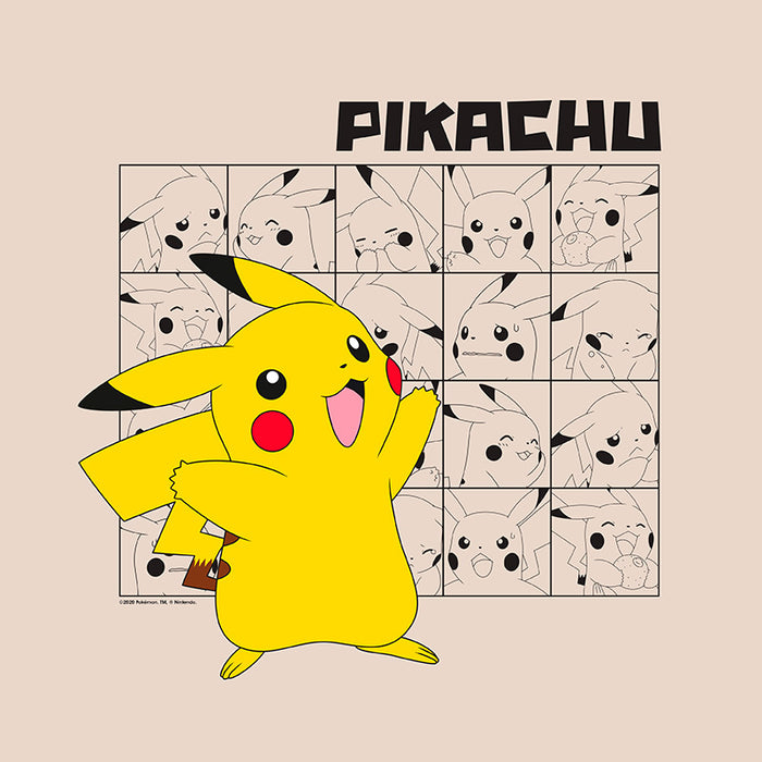 Pokémon - Pikachu Faces - Kangaskassi (olkalaukku)