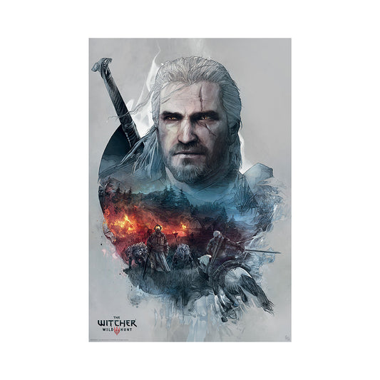 The Witcher - Geralt - Juliste