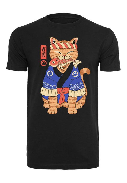 Vincent Trinidad - Sushi Meowster - T-paita