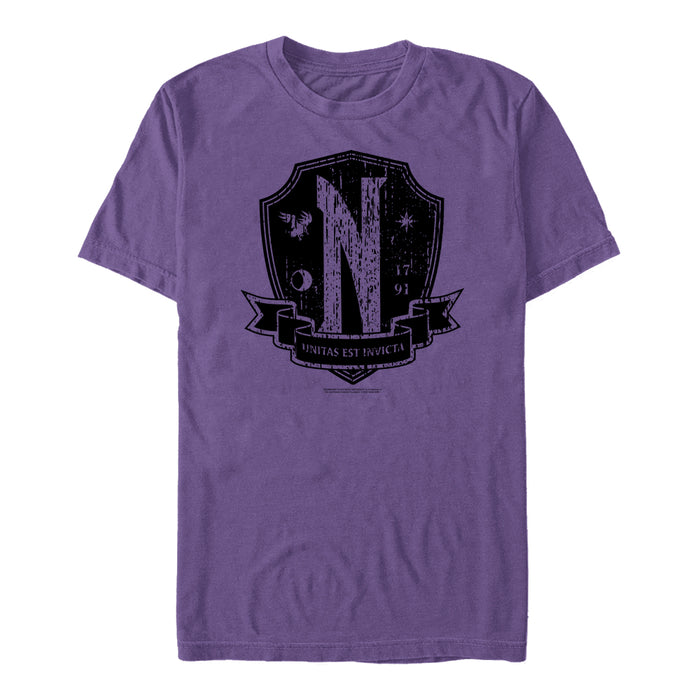 Wednesday - Nevermore Emblem - T-paita