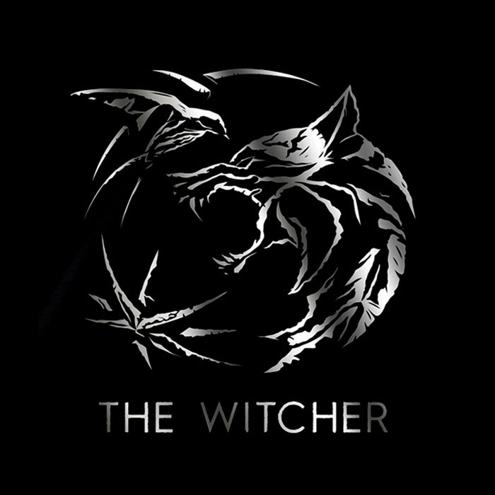 The Witcher - Silver Ink Logo - T-paita