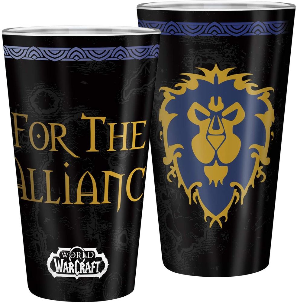 World of Warcraft - For the Alliance - Iso juomalasi (XXL)