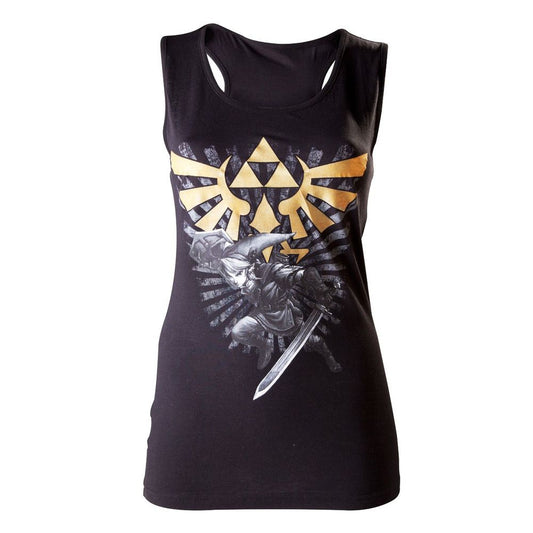 Zelda - Golden Triforce - Tank Top