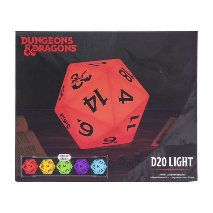 Dungeons and Dragons - D20 Cube - Pöytävalaisin