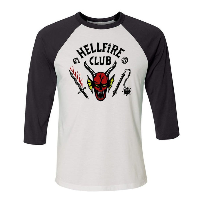 Stranger Things - Hellfire Club Crest - Pitkähihainen paita
