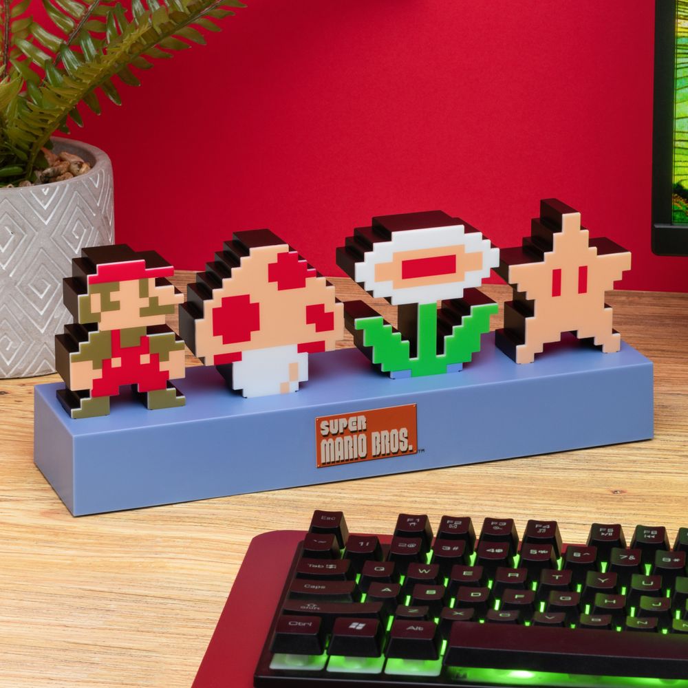 Super Mario - Icons - Valaisin (lamppu)