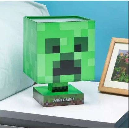 Minecraft - Creeper - Valaisin + USB-laturi