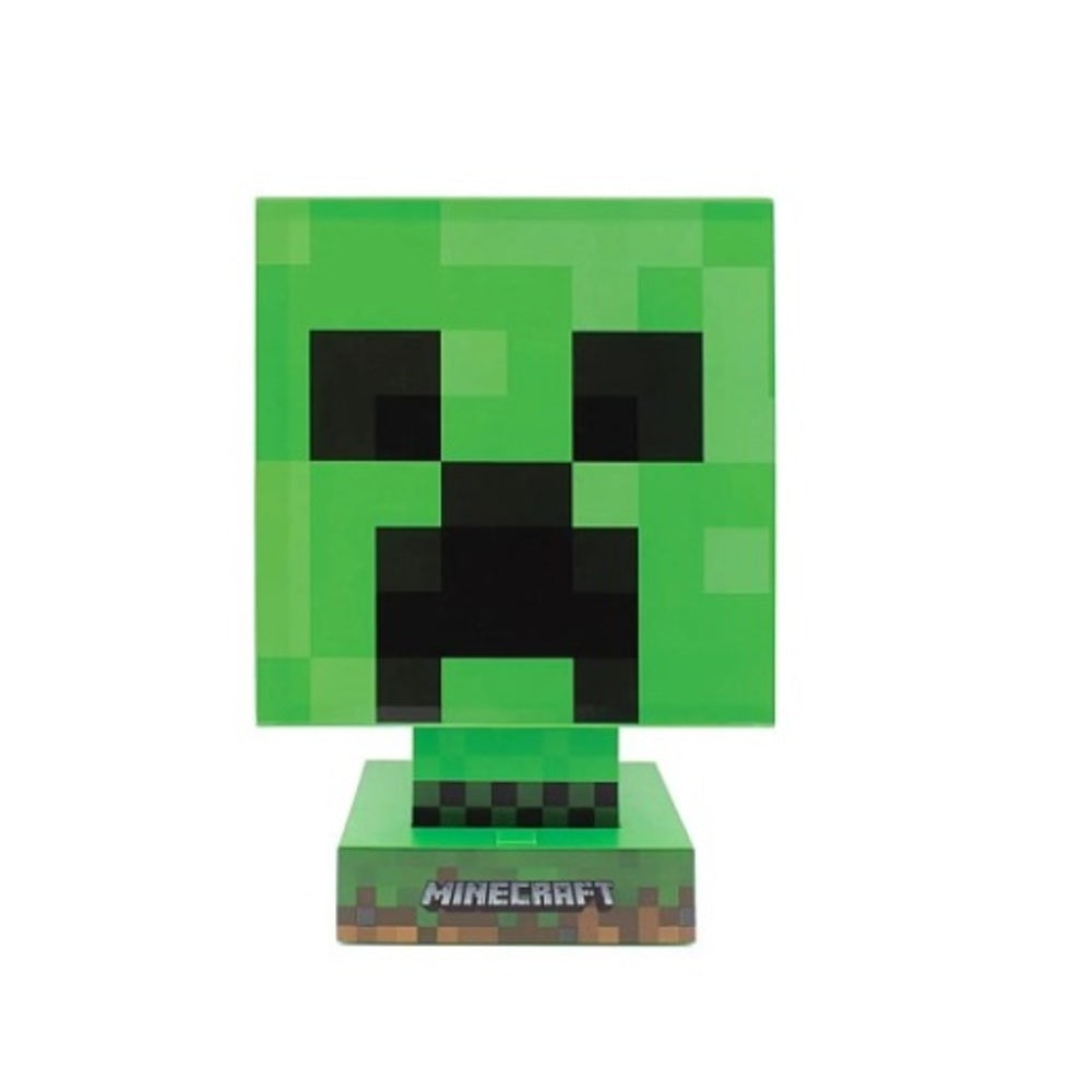 Minecraft - Creeper - Valaisin + USB-laturi