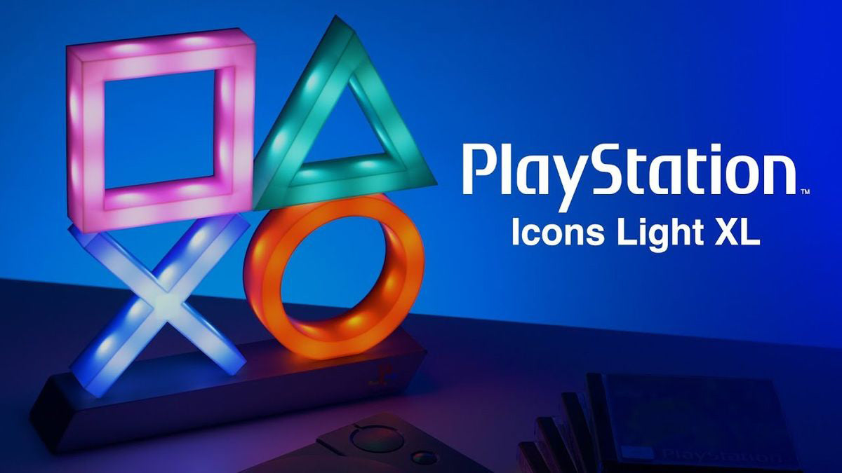 PlayStation - Buttons XL - Pöytävalaisin