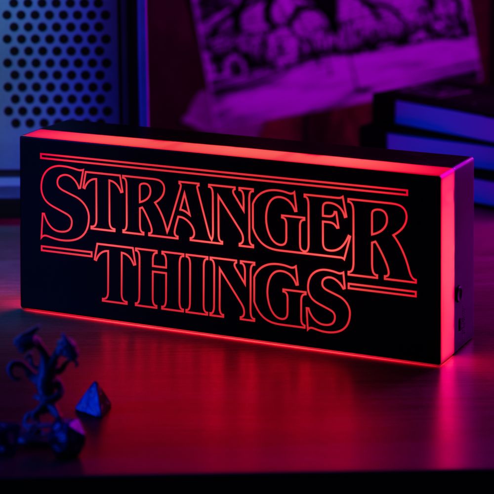 Stranger Things - Logo - Pöytävalaisin