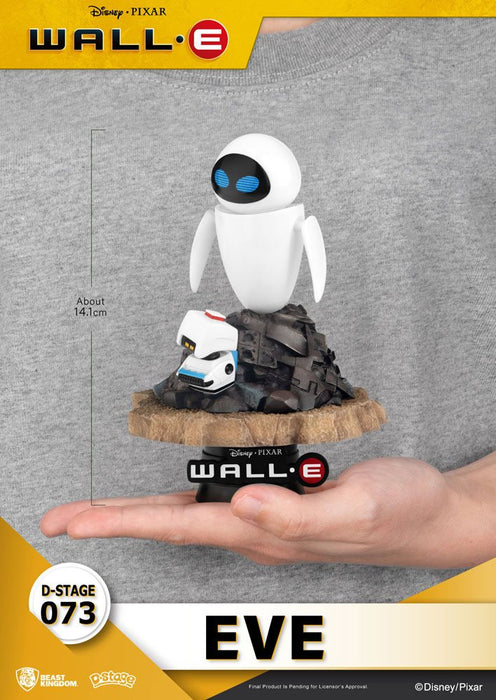 Wall-E - EVE D-Stage - Diorama (kolmiulotteinen koriste-esine)