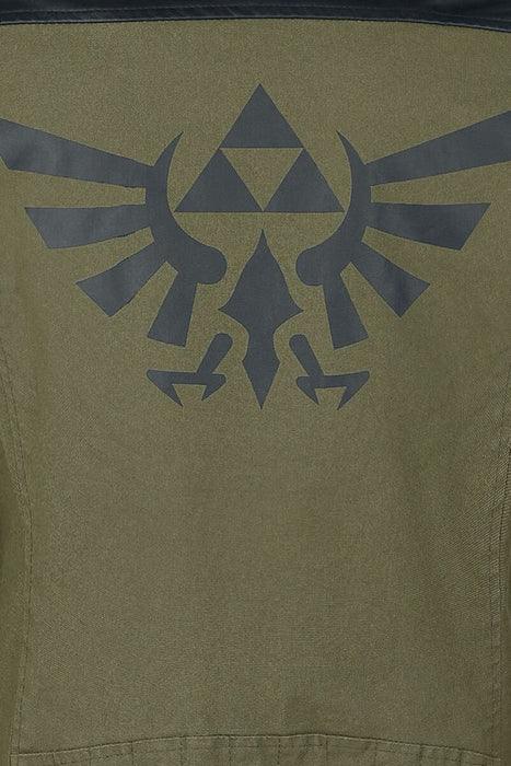 The Legend of Zelda - Black Triforce - Biker-takki (prätkärotsi)